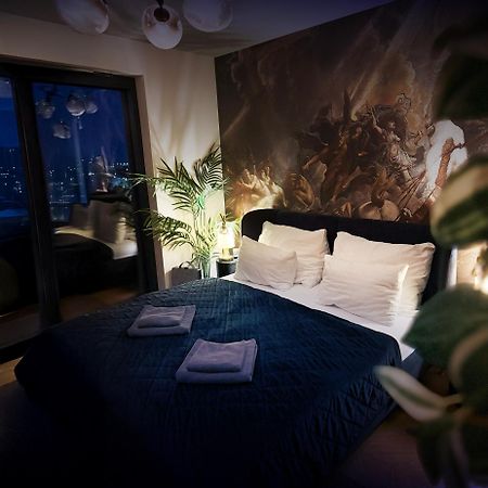 Apartament Skyline Elegance With Free Parking Bratysława Zewnętrze zdjęcie